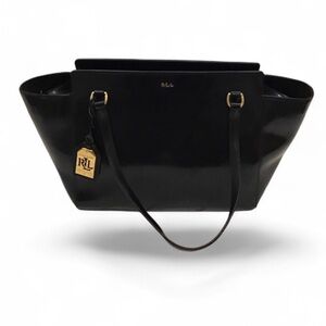 Polo by Ralph Lauren Black and Gold Tote